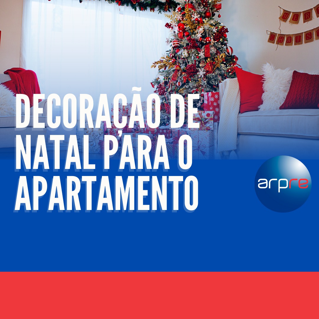 Decoração de natal para o apartamento